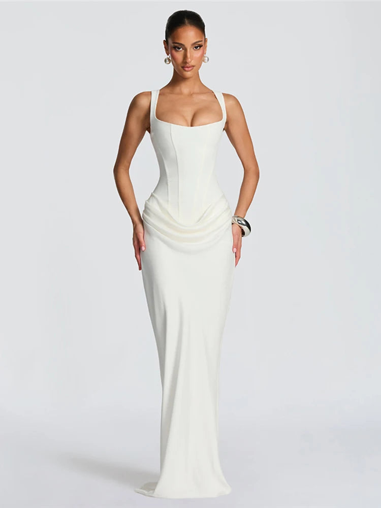 Robe Longue Élégante – Style Minimaliste