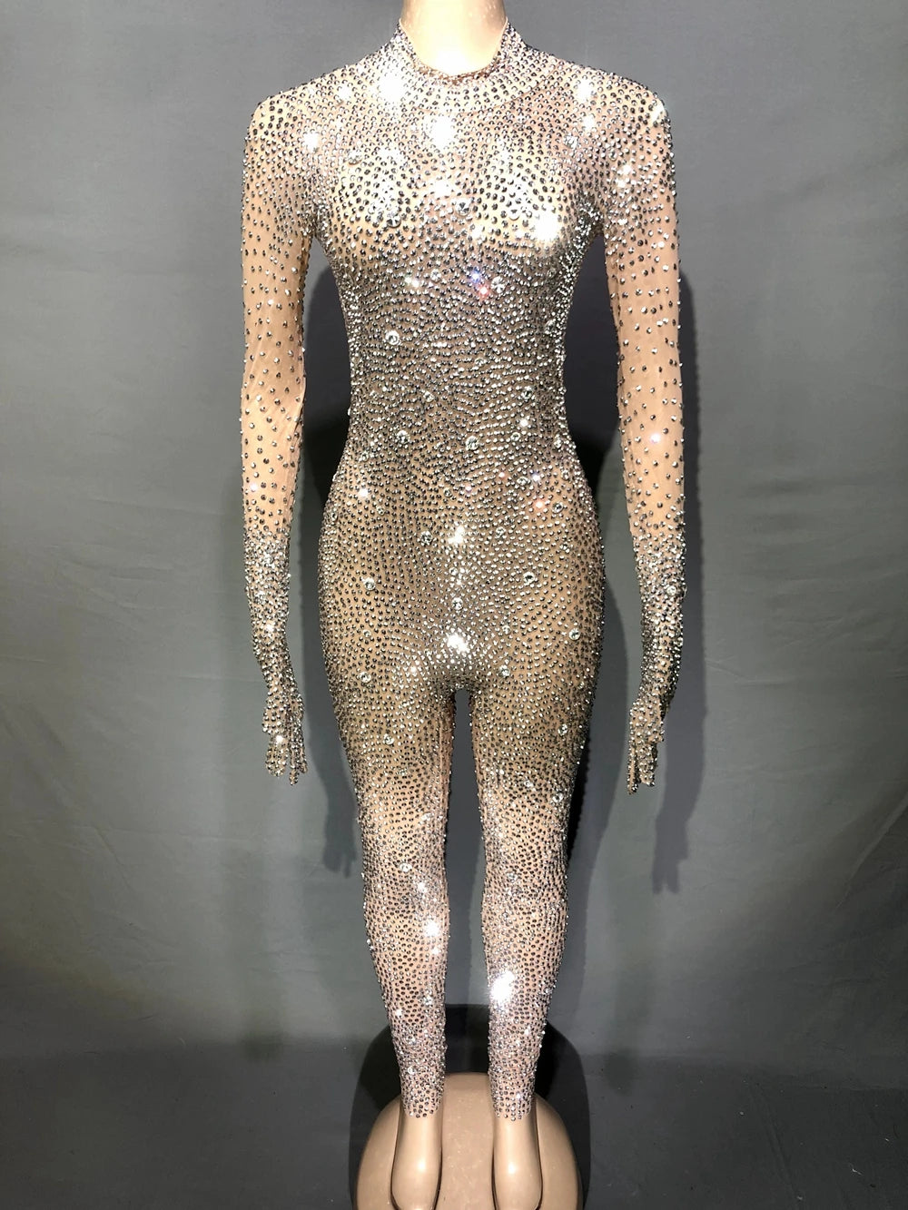 Body de Soirée Luxueux à Strass – Glamour et Élégance