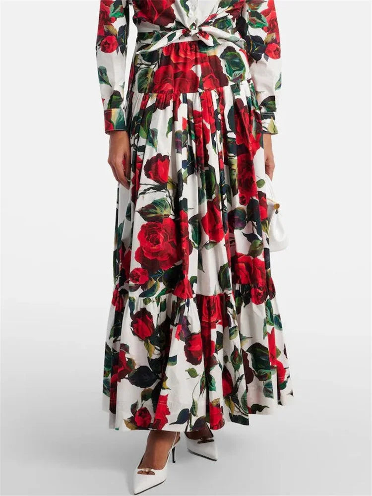 Luxury Rose Dress