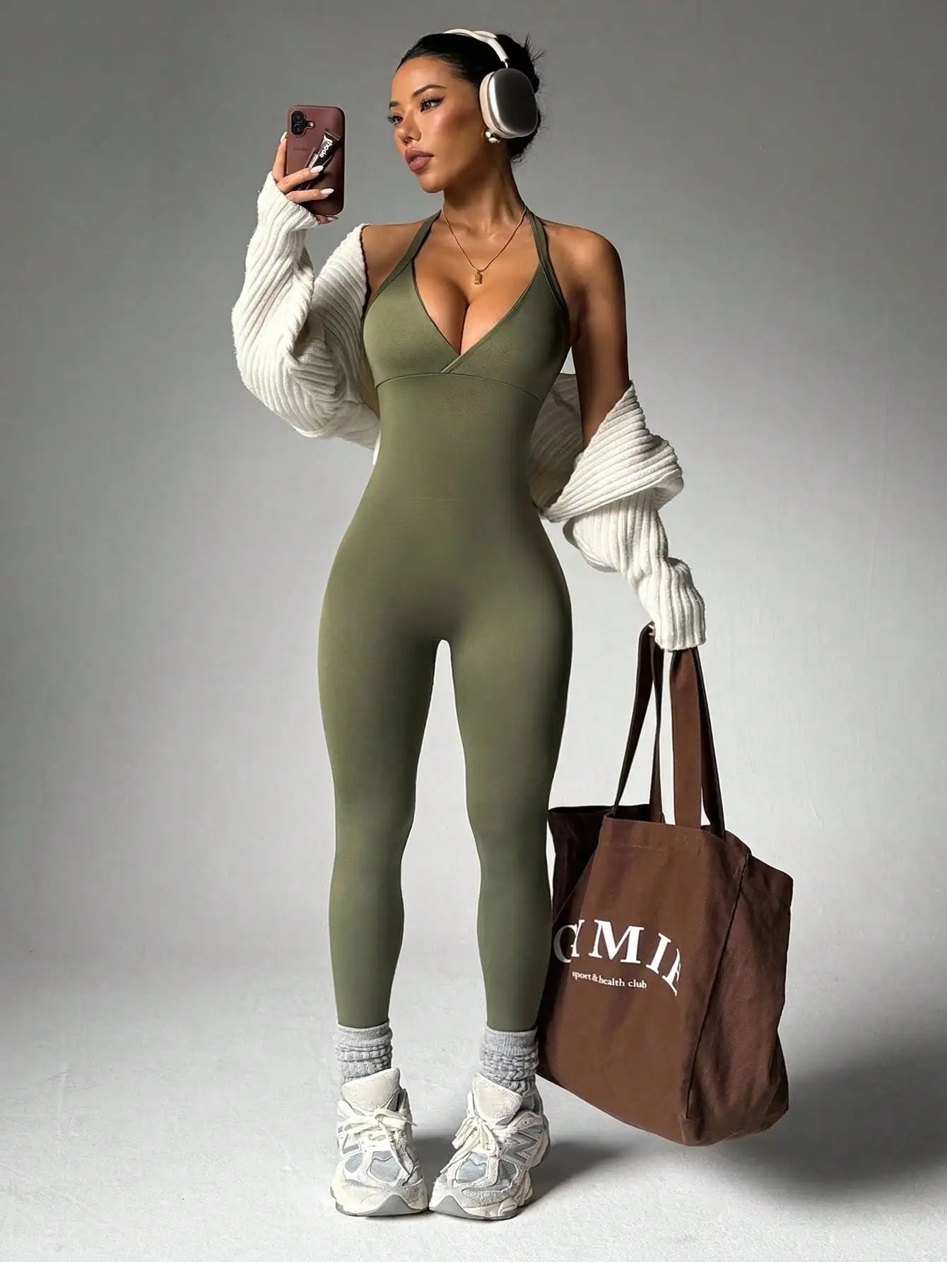 Combinaison Activewear Taille Haute