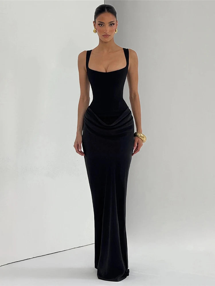 Robe Longue Élégante – Style Minimaliste