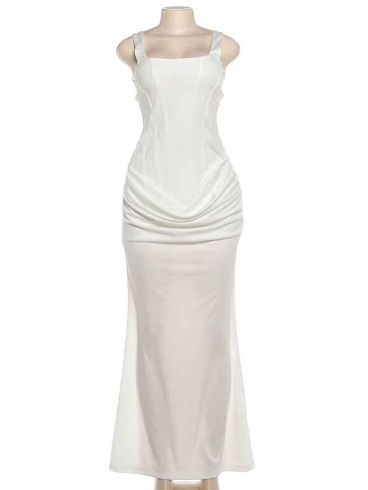 Robe Longue Élégante – Style Minimaliste