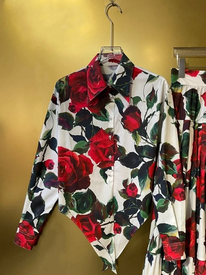 Luxury Rose Dress