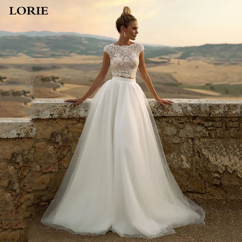 Robe de cérémonie blanche pour femme – Style princesse