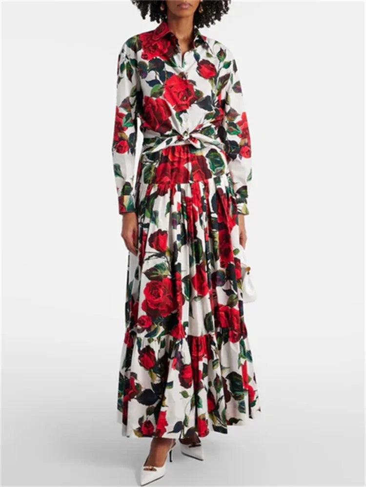 Luxury Rose Dress