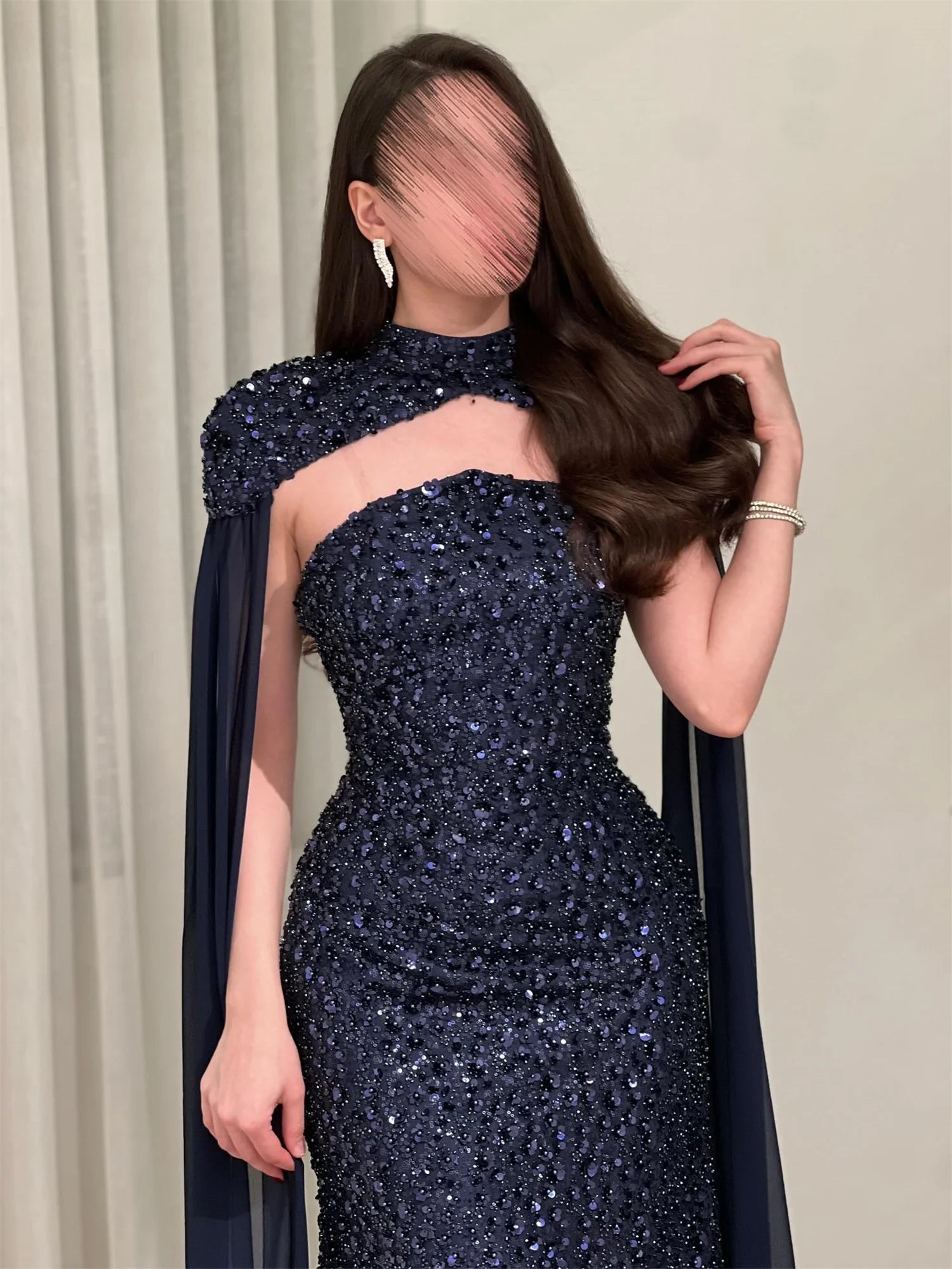 Robe de Soirée Noire Élégante