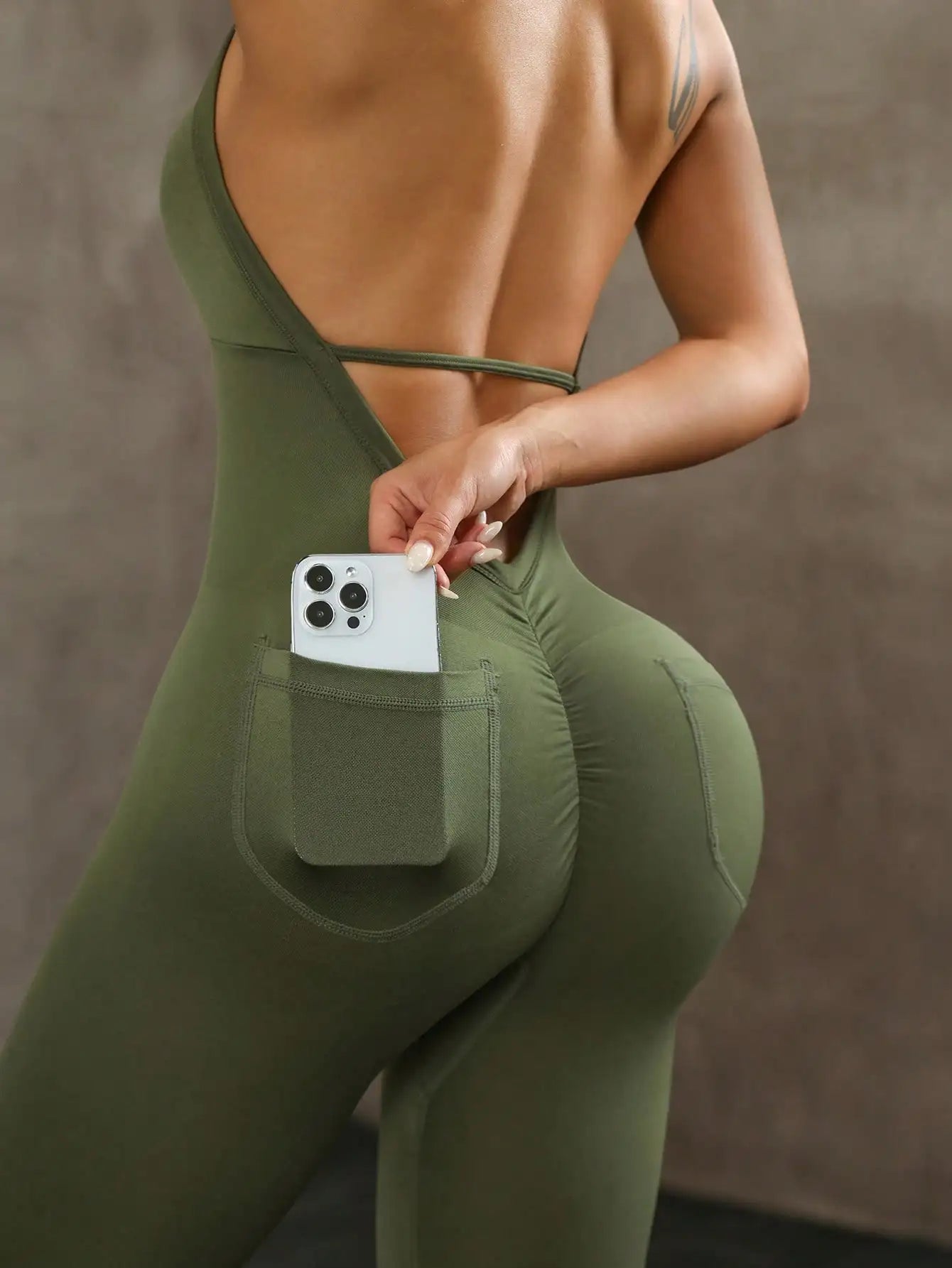 Combinaison Activewear Taille Haute