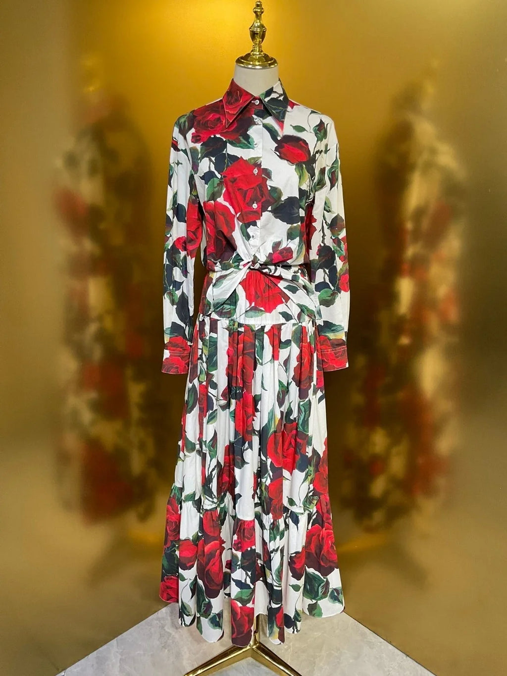 Luxury Rose Dress